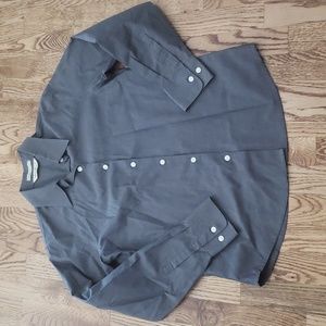 (XS) Banana Republic Wrinkle Resistant 100% Cotton Shirt Business Office Work